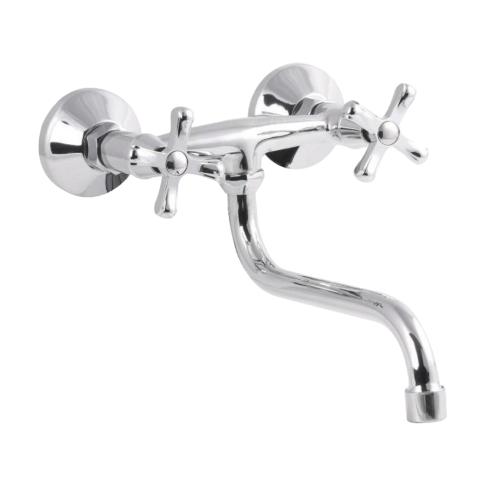 Смесител за мивка ретро, Сребрист 4002005C-E25 S