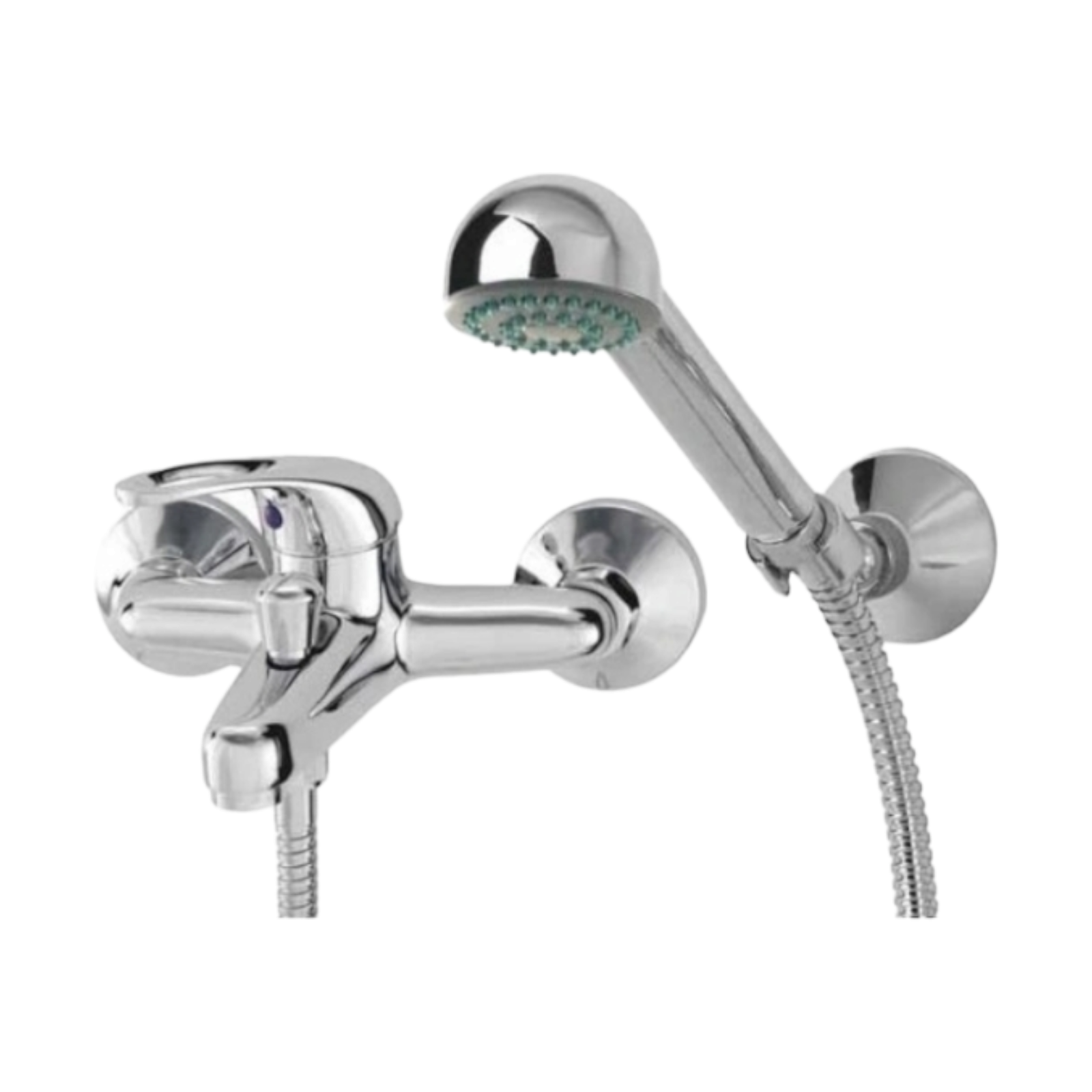 Стенен смесител за вана/душ, Хром ZS13