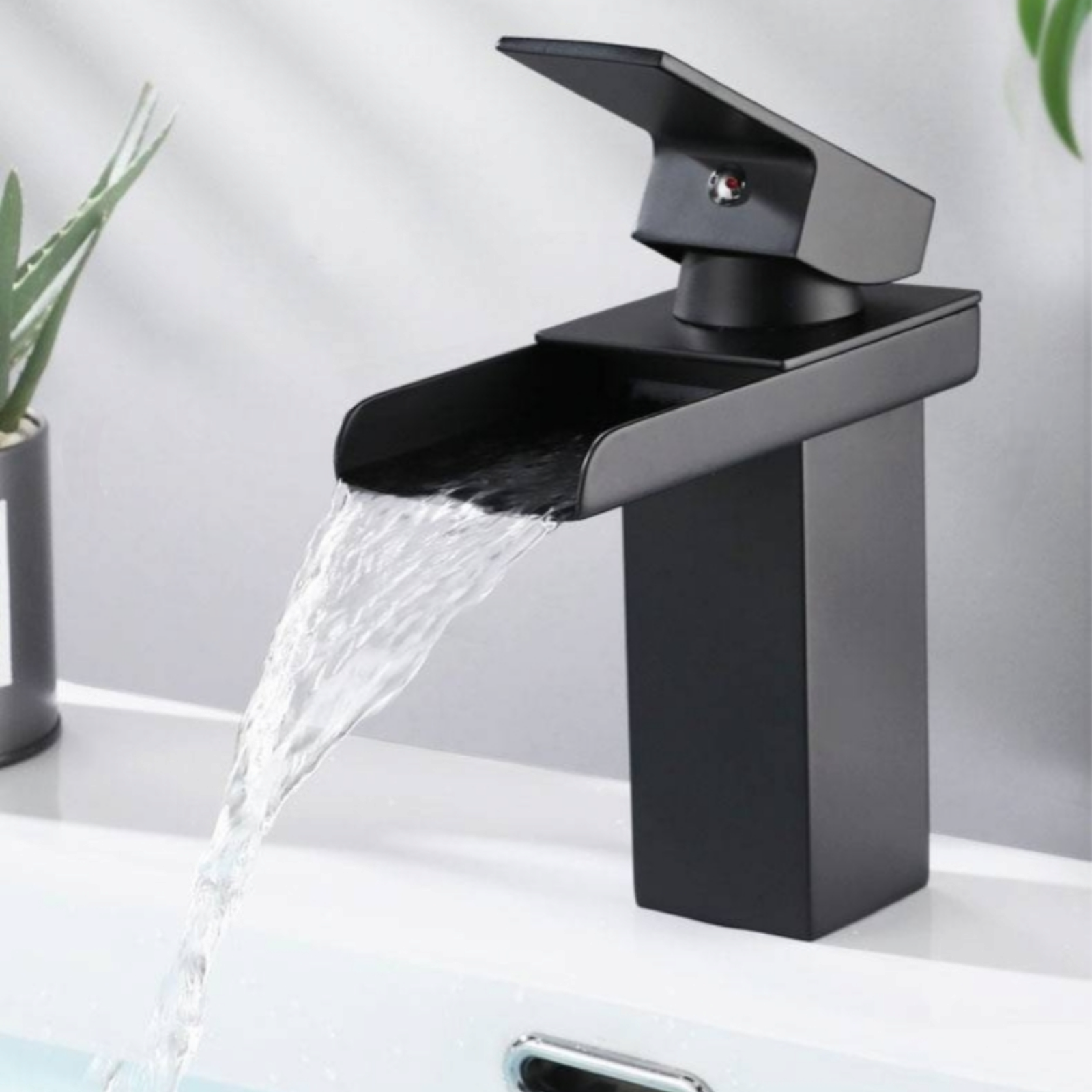 Смесител за умивалник, Черен DDM0070H