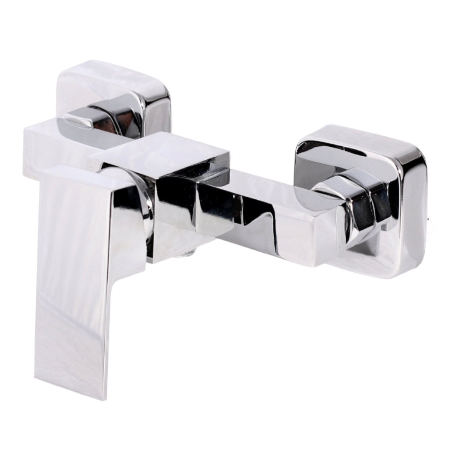 Стенен смесител за душ, Сребрист DDM2056