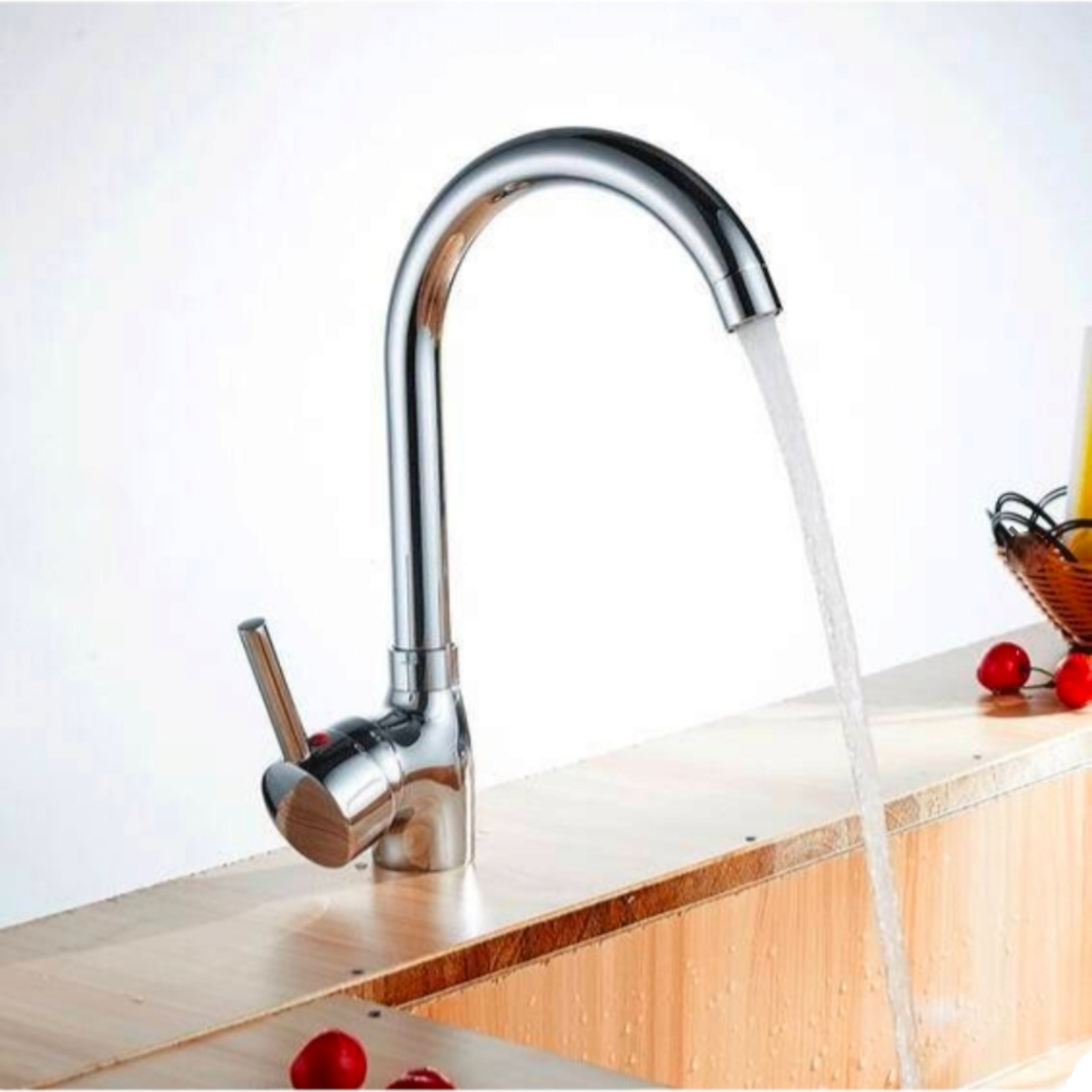 Смесител за кухненски умивалник, Хром ZSTD