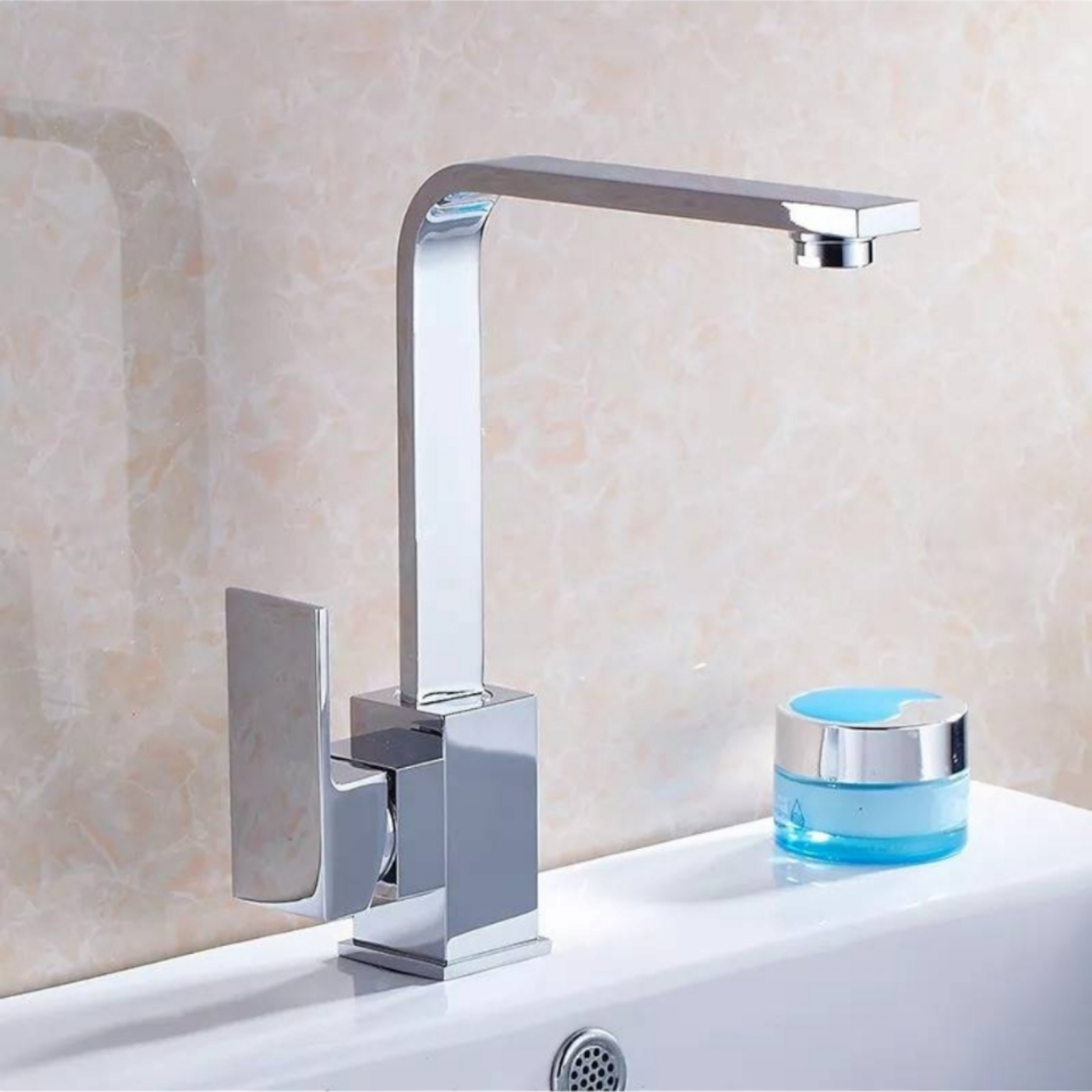 Смесител за кухня стоящ, Сребрист DDM2058