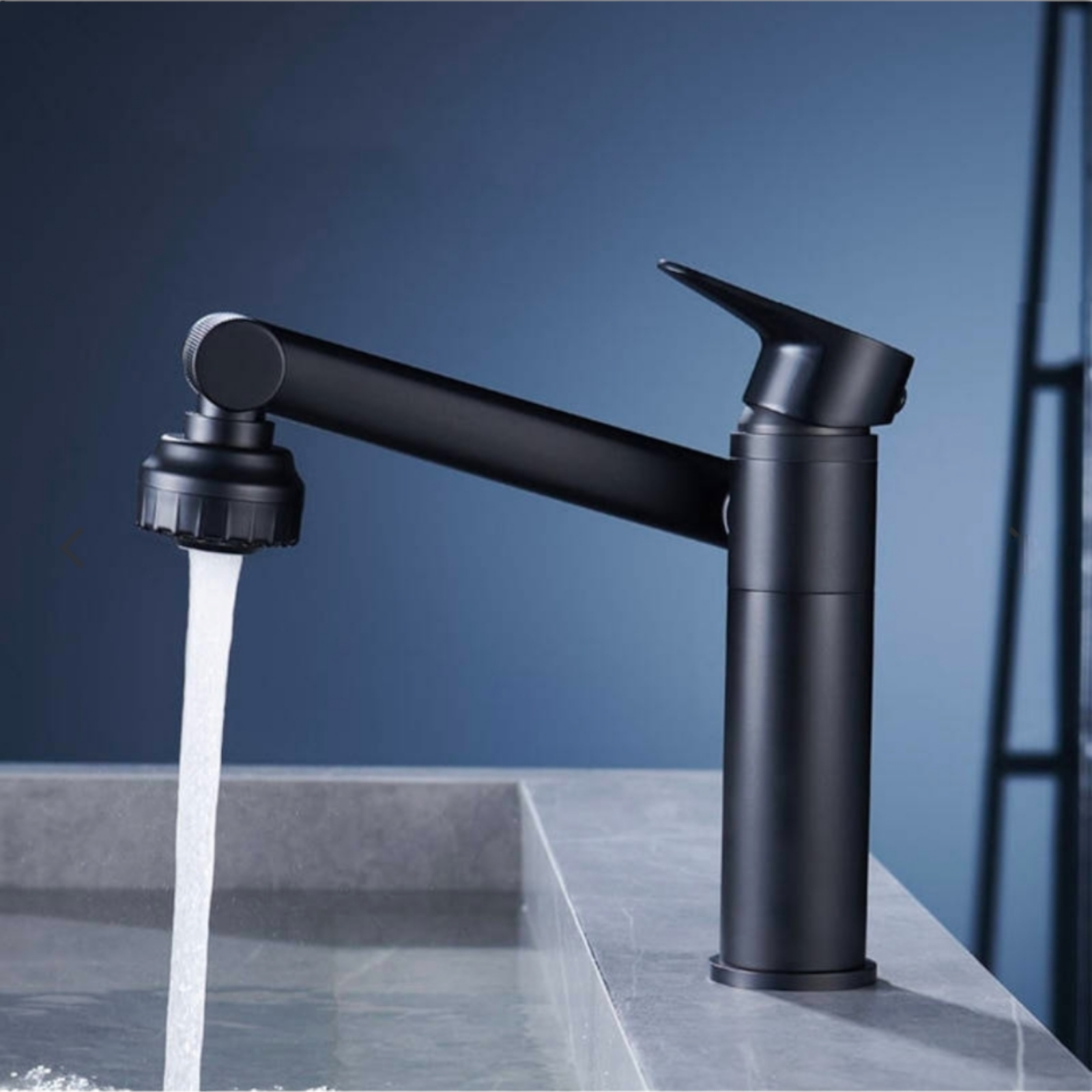 Смесител за умивалник, Черен DDM1007