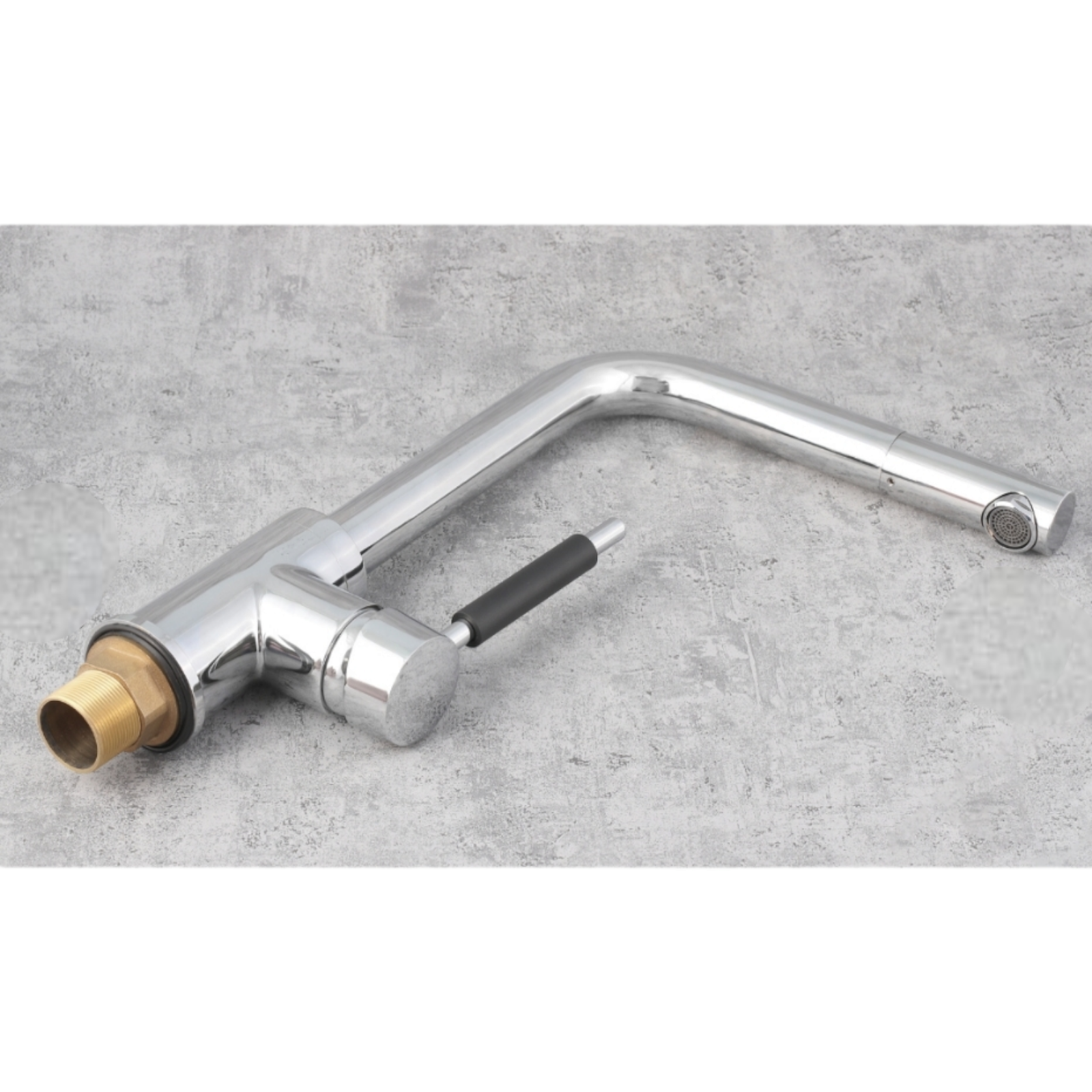 Смесител за кухня, Сребрист OD-6081