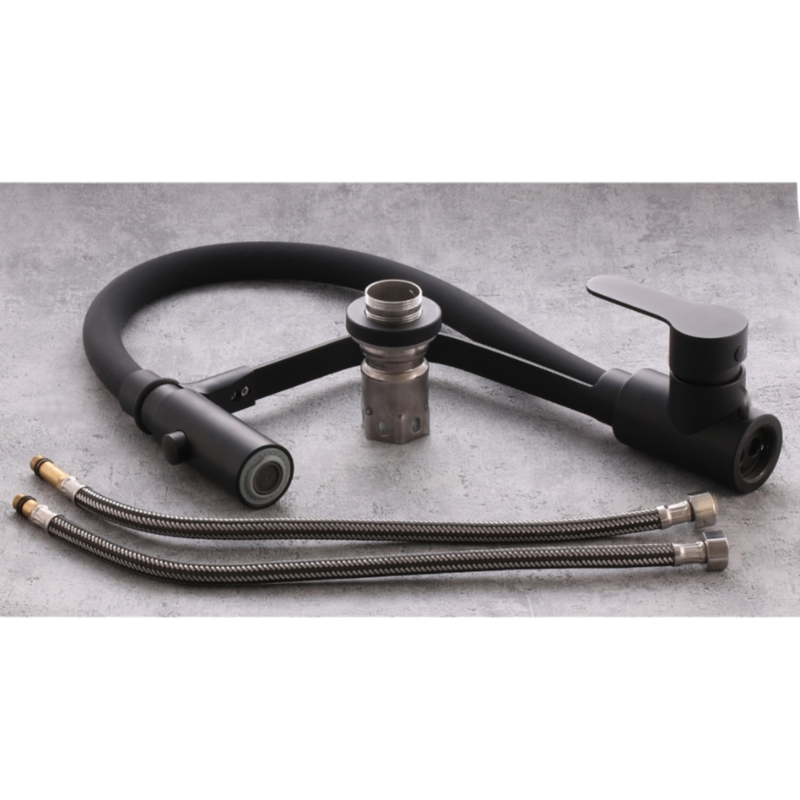 Смесител за кухня, Черен PT-7183B