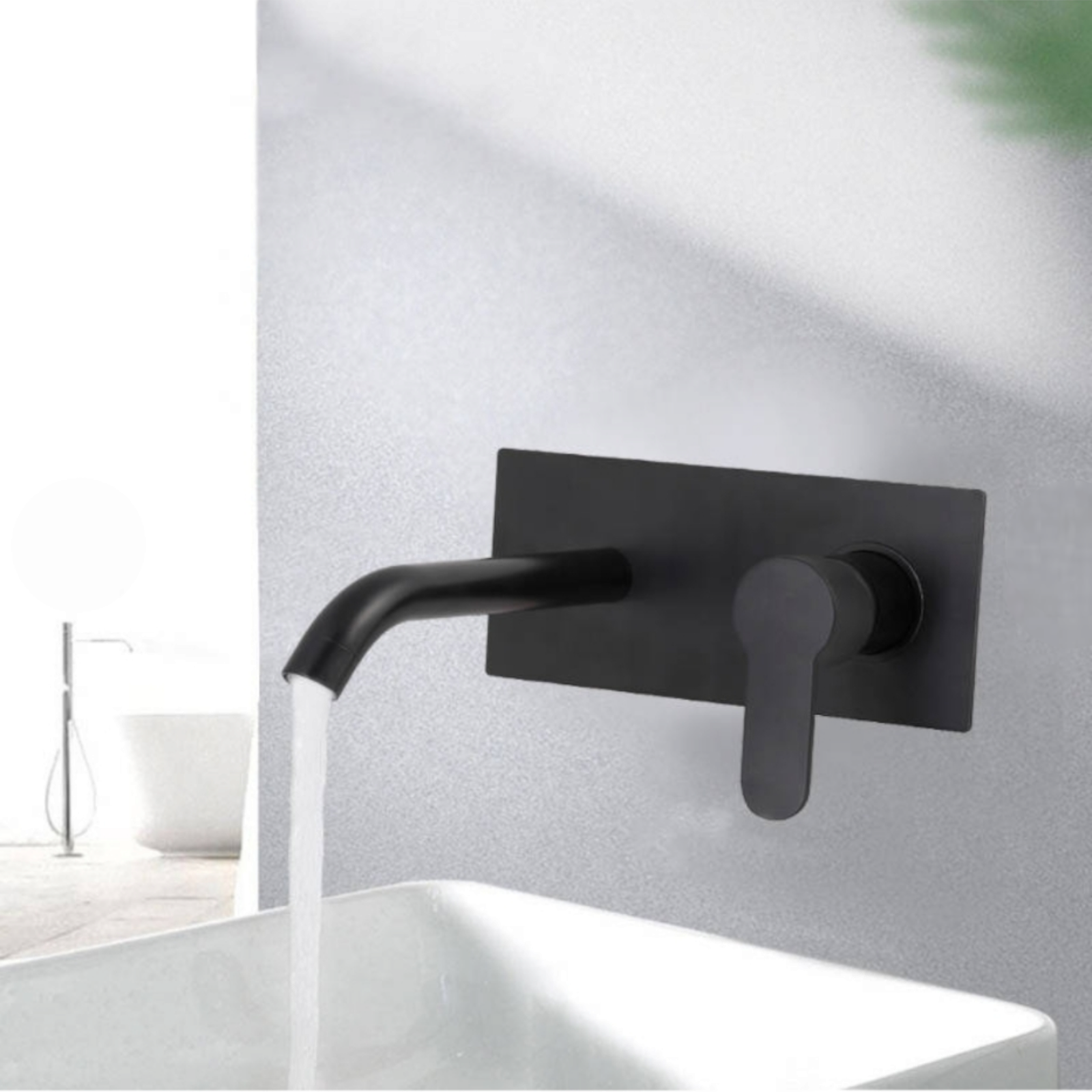 Смесител за вграждане, Черен DDM0059