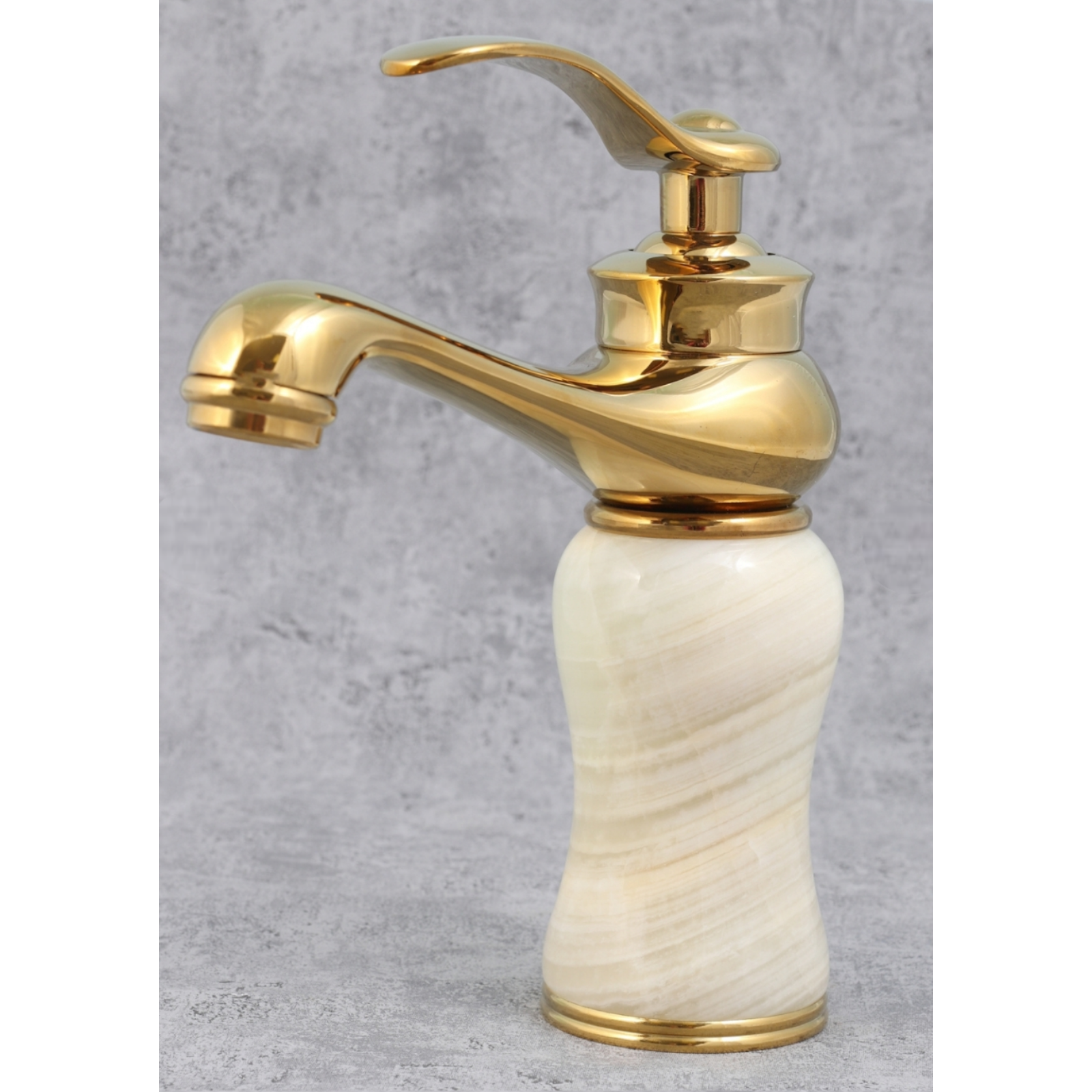 Смесител за умивалник, Златист SONG-001