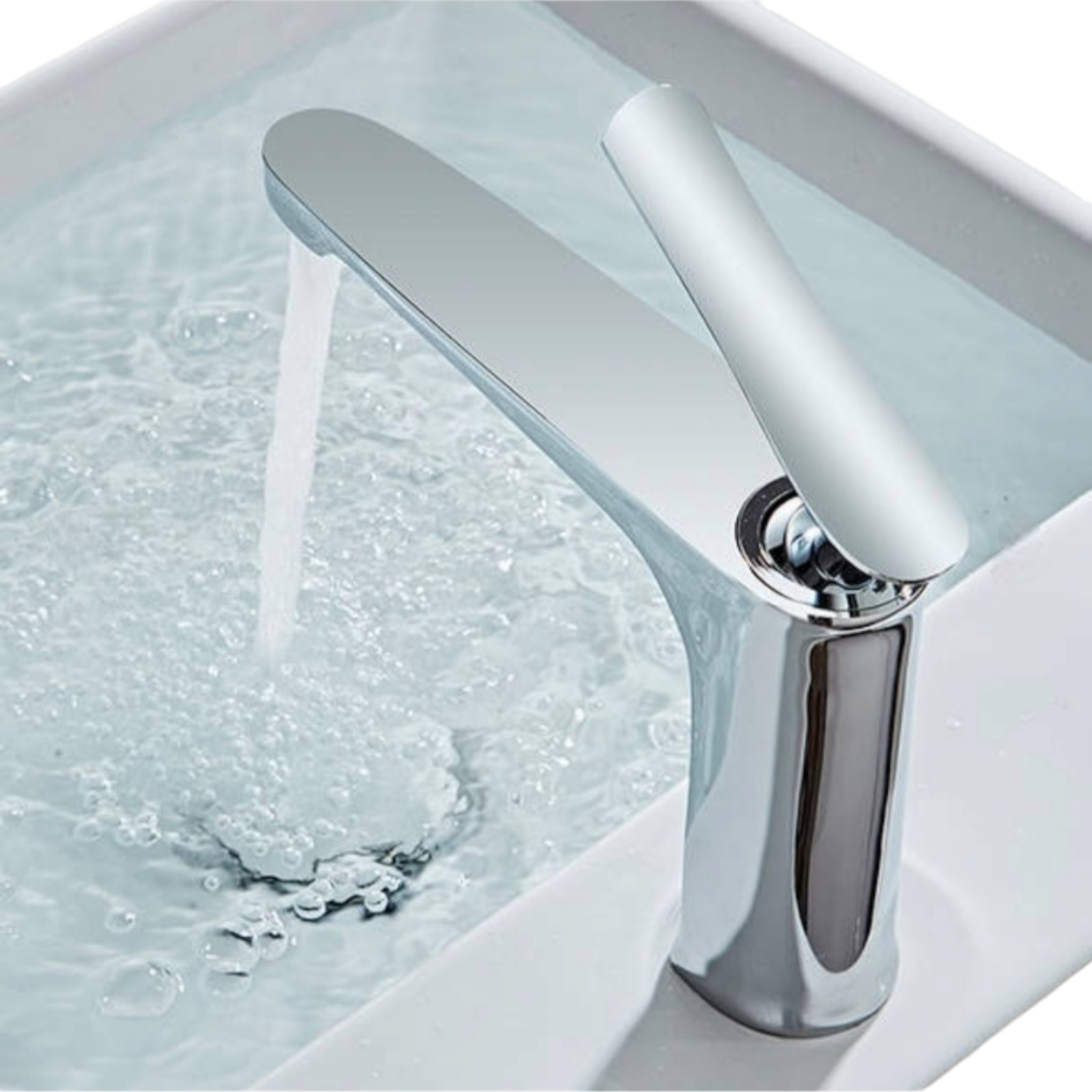 Смесител за умивалник, Сребрист DDM0014