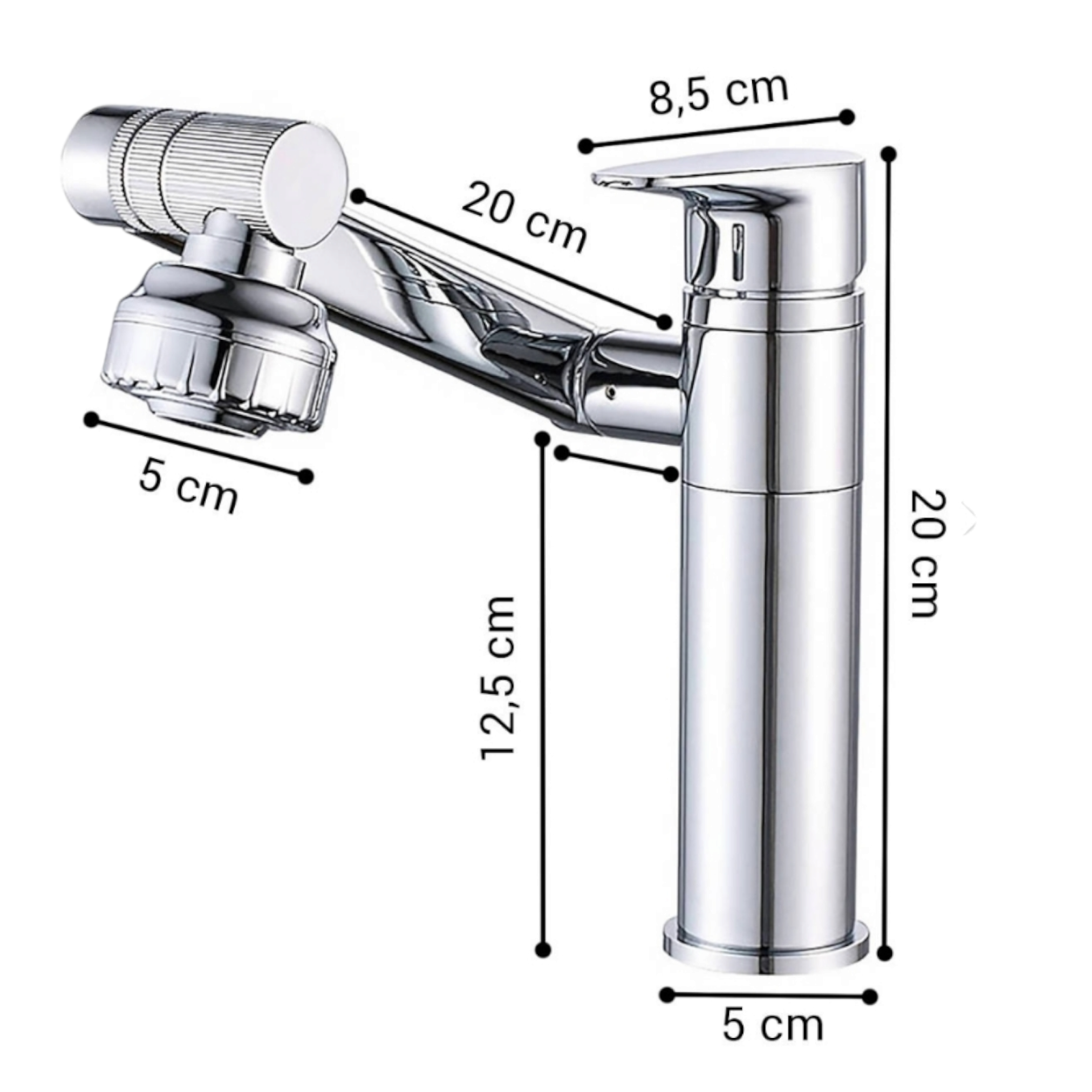 Смесител за умивалник, Хром DDM1006