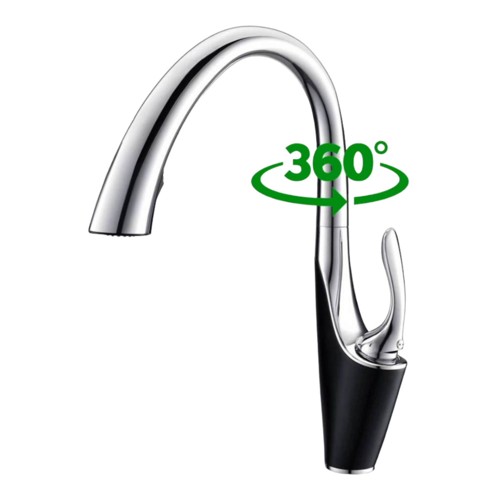 Смесител за кухня стоящ, Сребрист OD-7(W054)