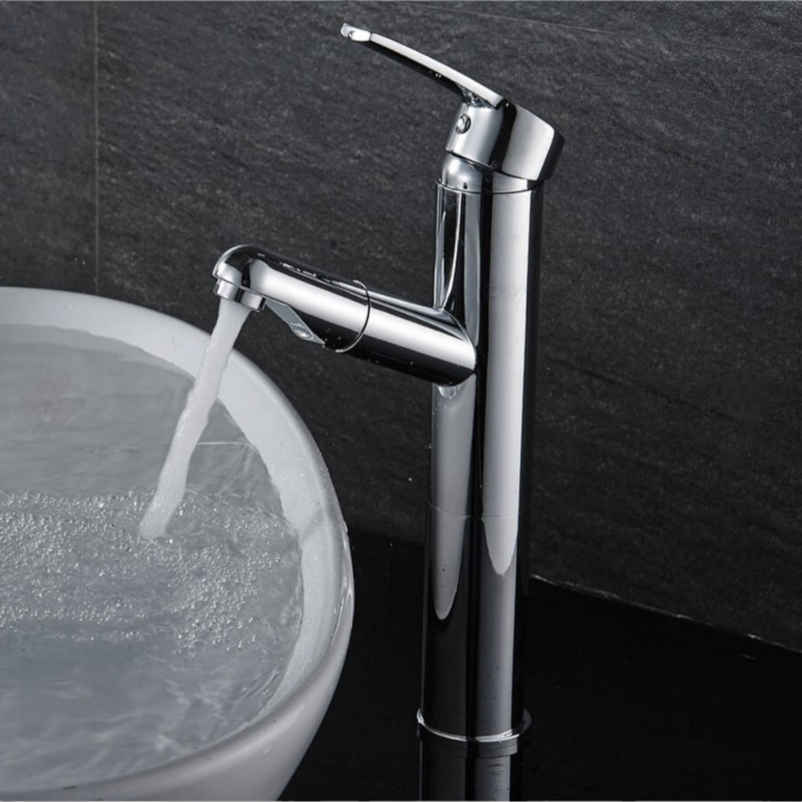 Смесител за умивалник с издърпващ се чучур BCL-03