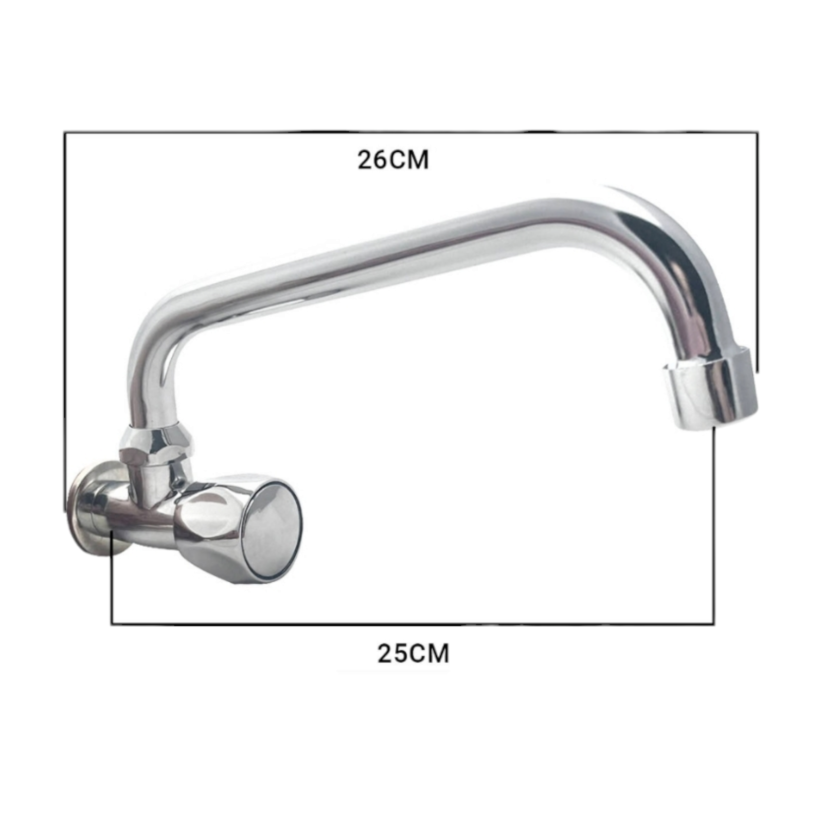 Кран с чучур единичен POJEDYNCZY C