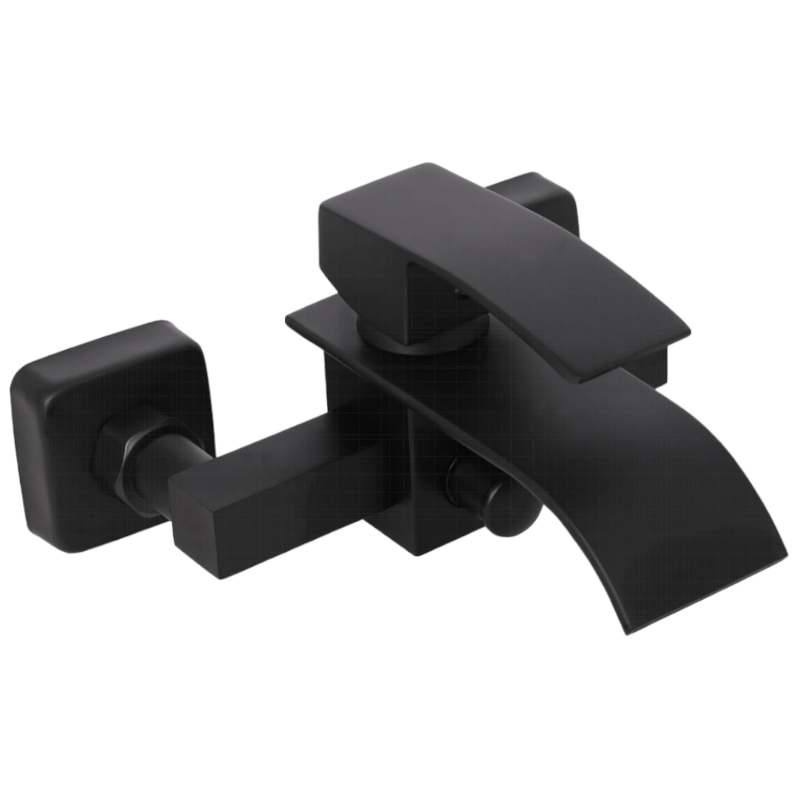 Смесител за душ/вана каскаден тип, Черен TFSL-01B