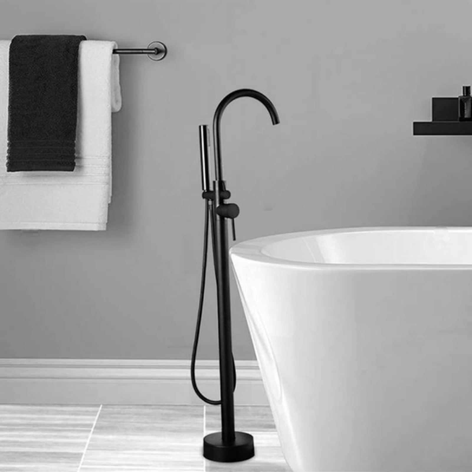 Смесител за душ/вана в свободностоящ стил SU2002