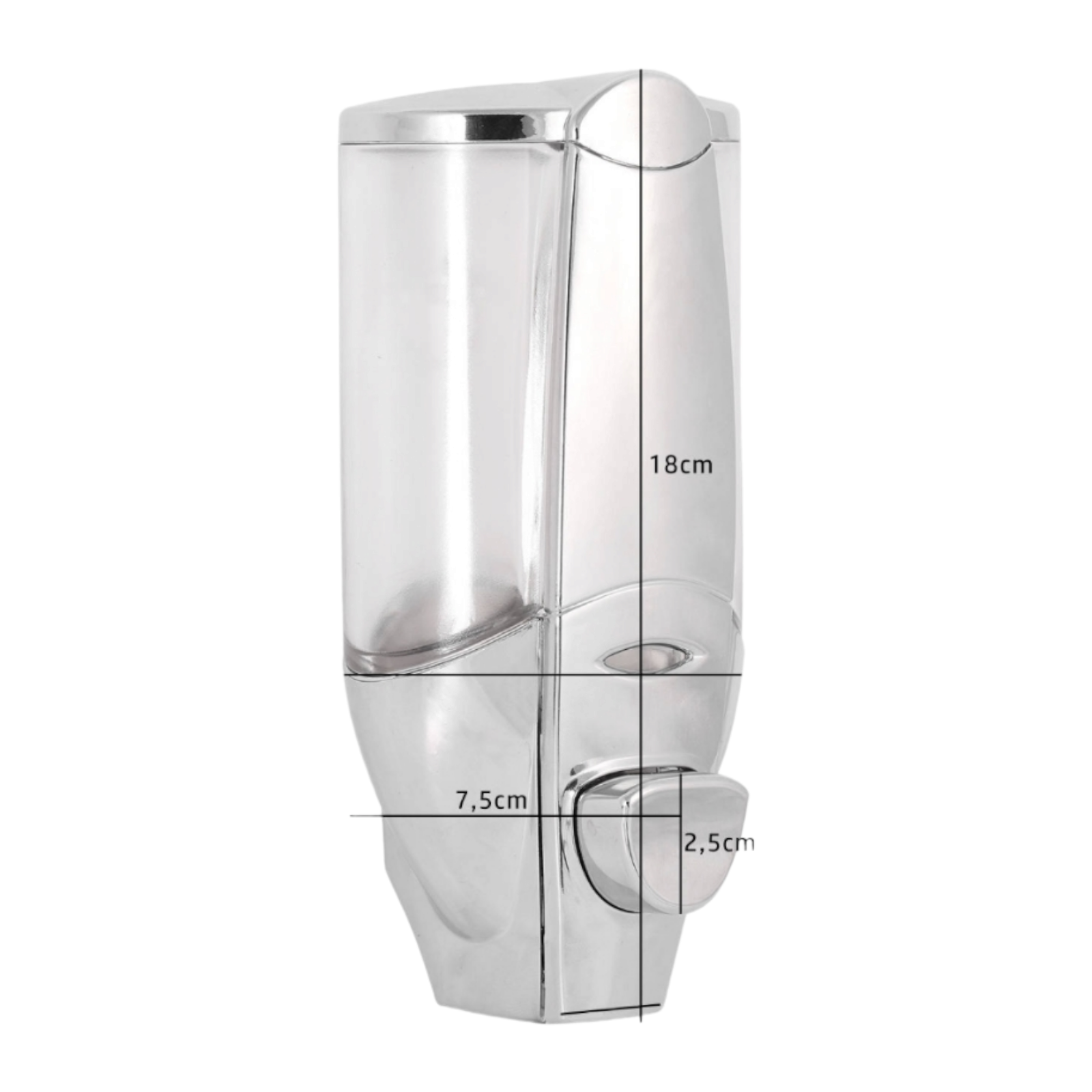 Диспенсър/Дозатор за течен сапун,пяна,душ гел AH-20C