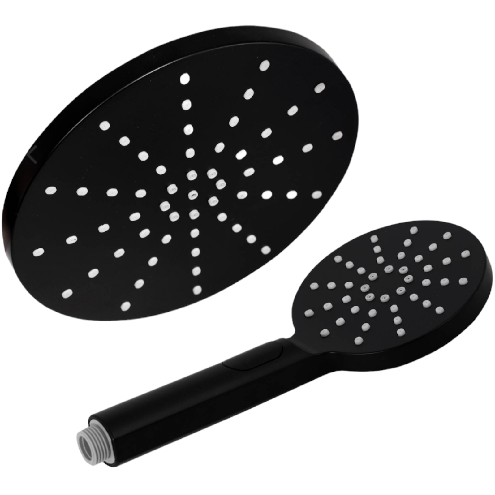 Душ глава + душ слушалка, Черен DP-004B