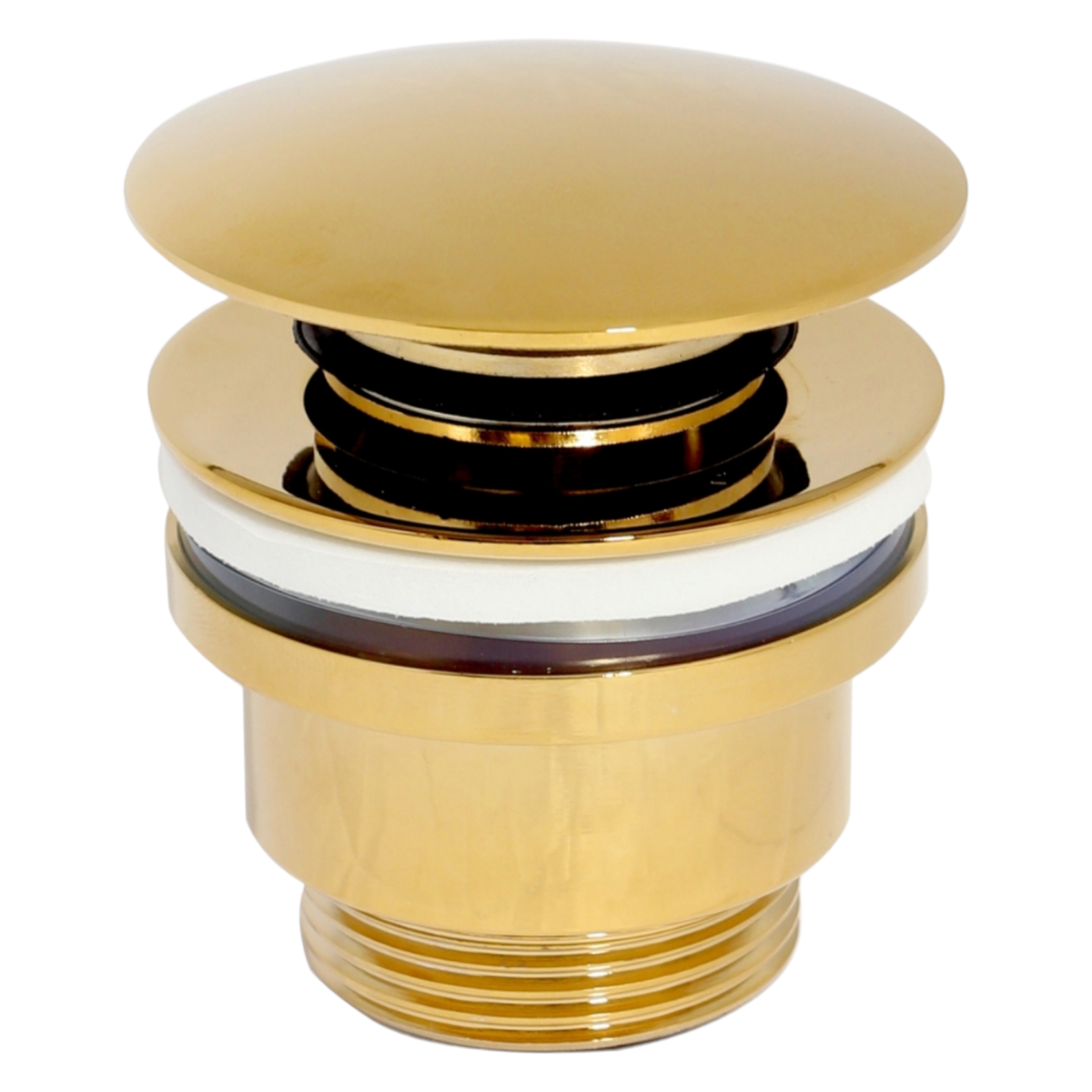 Универсална тапа за умивалник от месинг, Златист K-1009KG