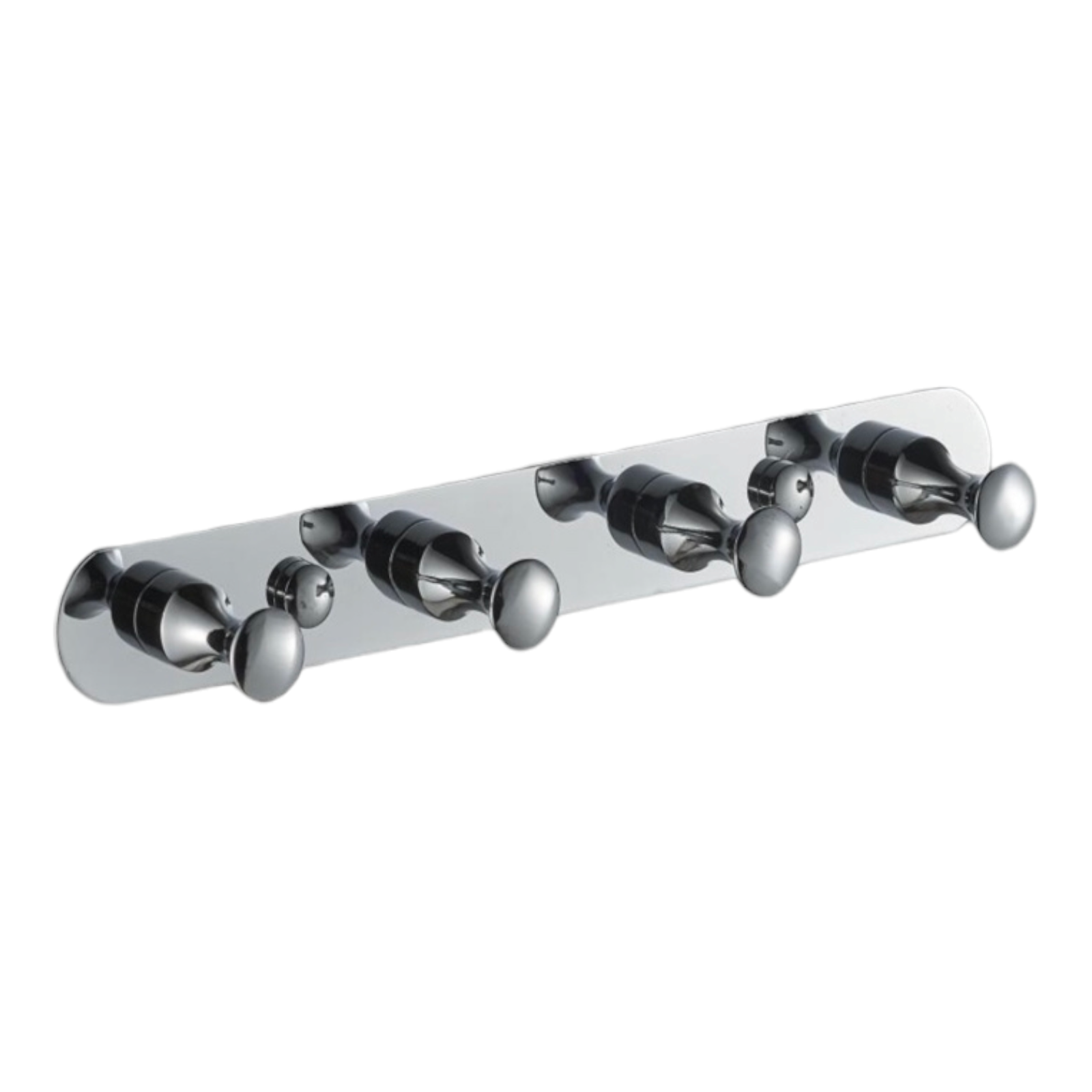 Закачалка с четири куки, Хром RH08-4C