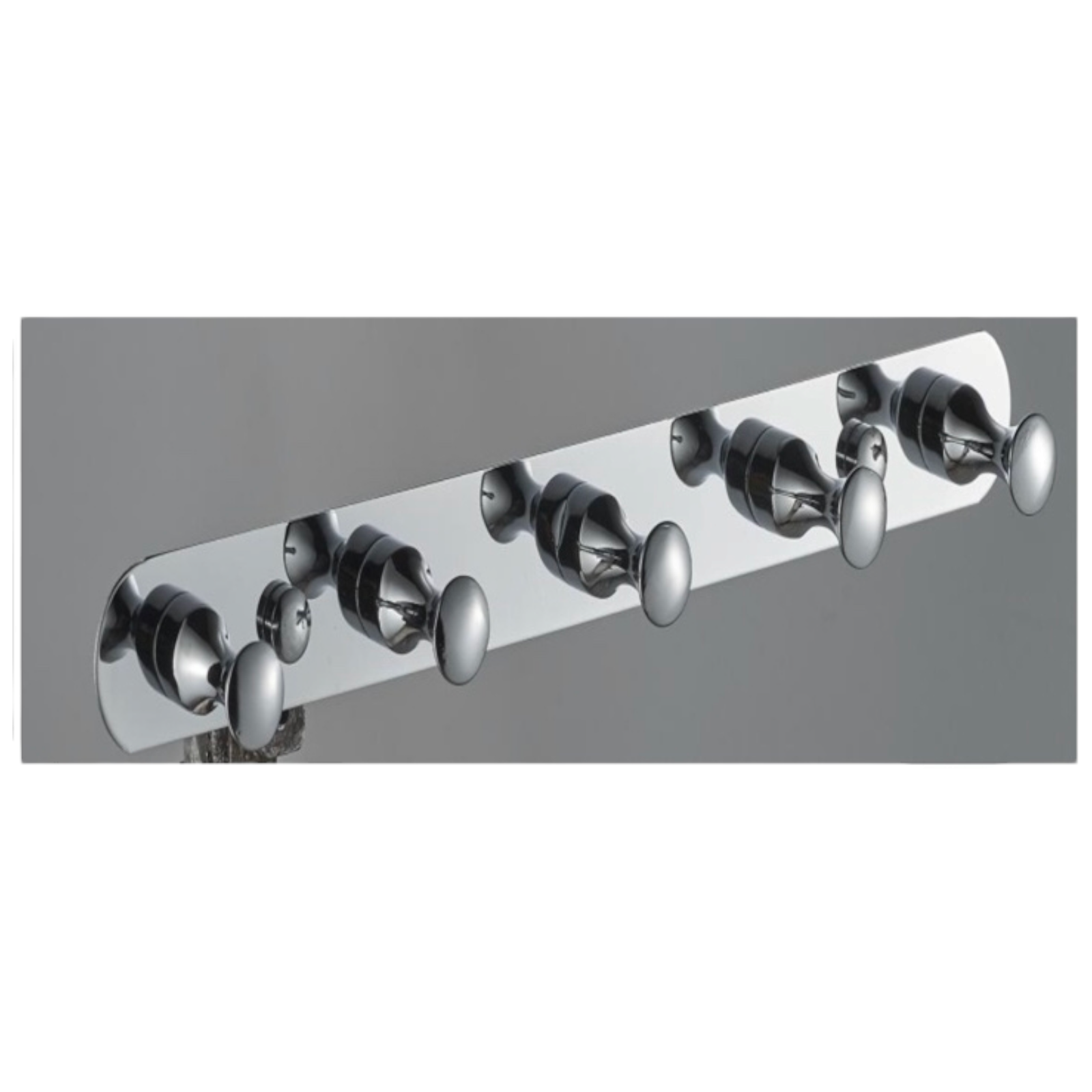 Закачалка с пет куки, Хром RH08-5C