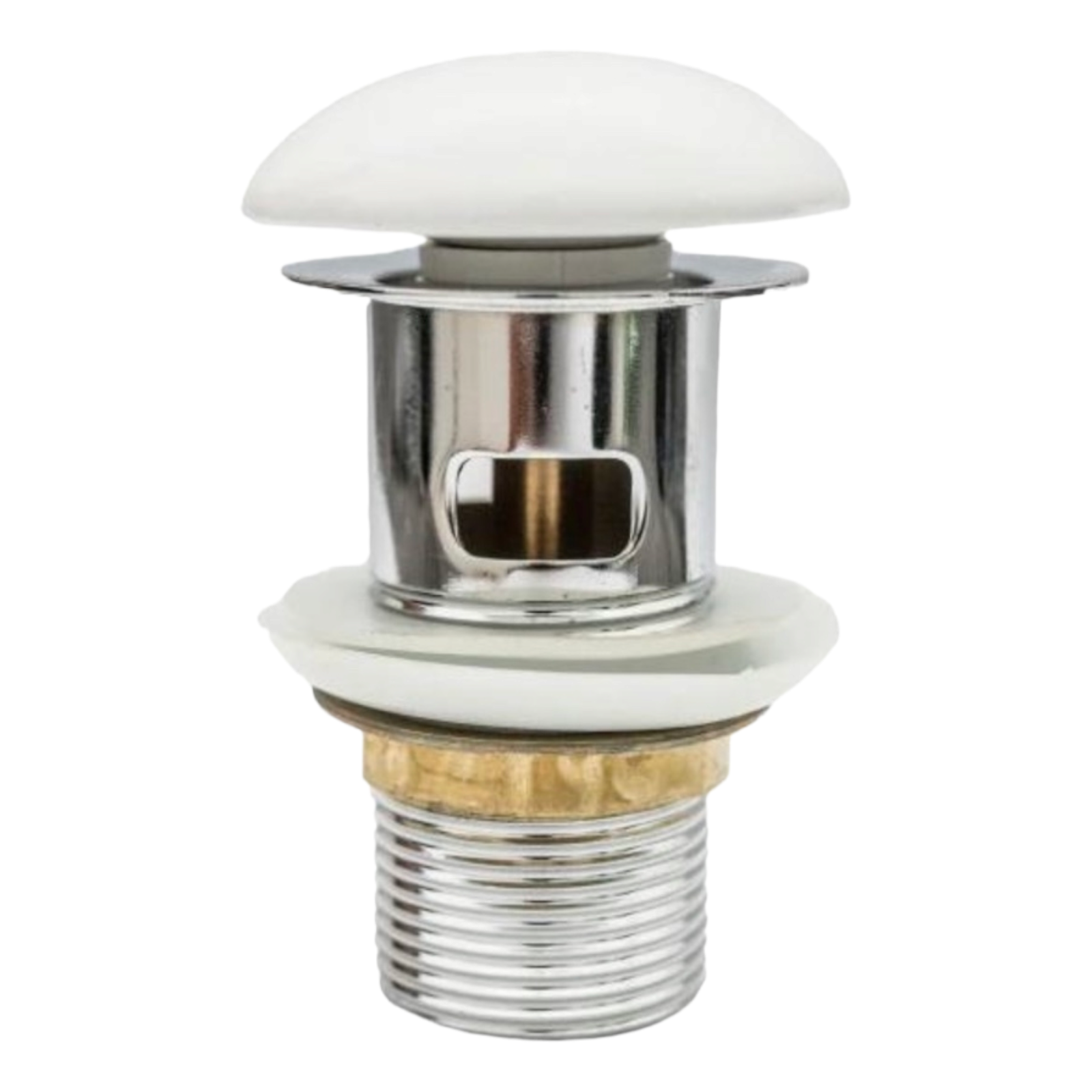 Тапа за умивалник керамична, Бяла K-1001SSW