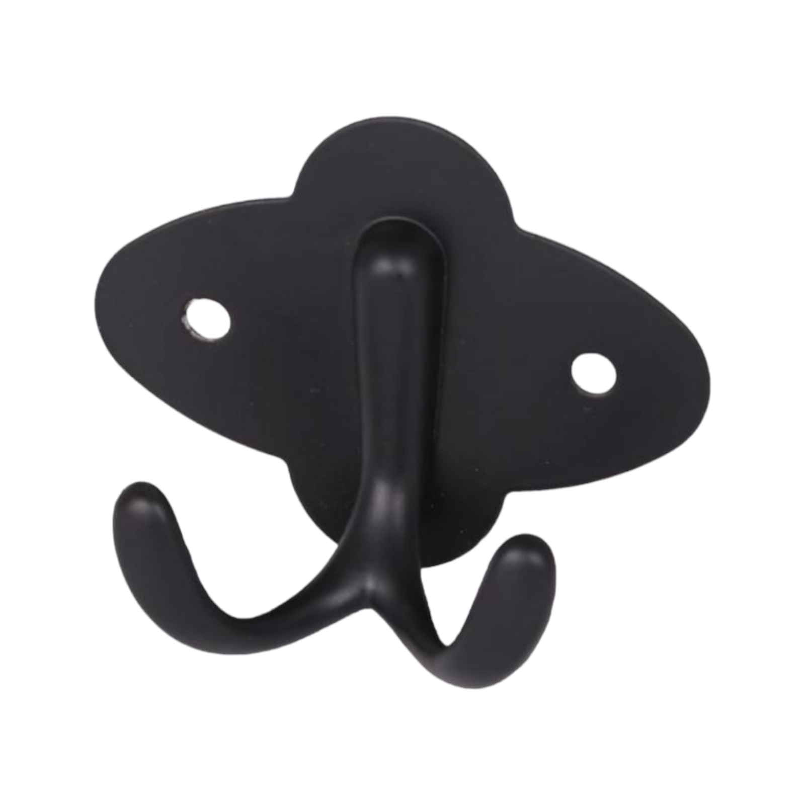 Закачалка с двойна кука, Черна WIESZAK003