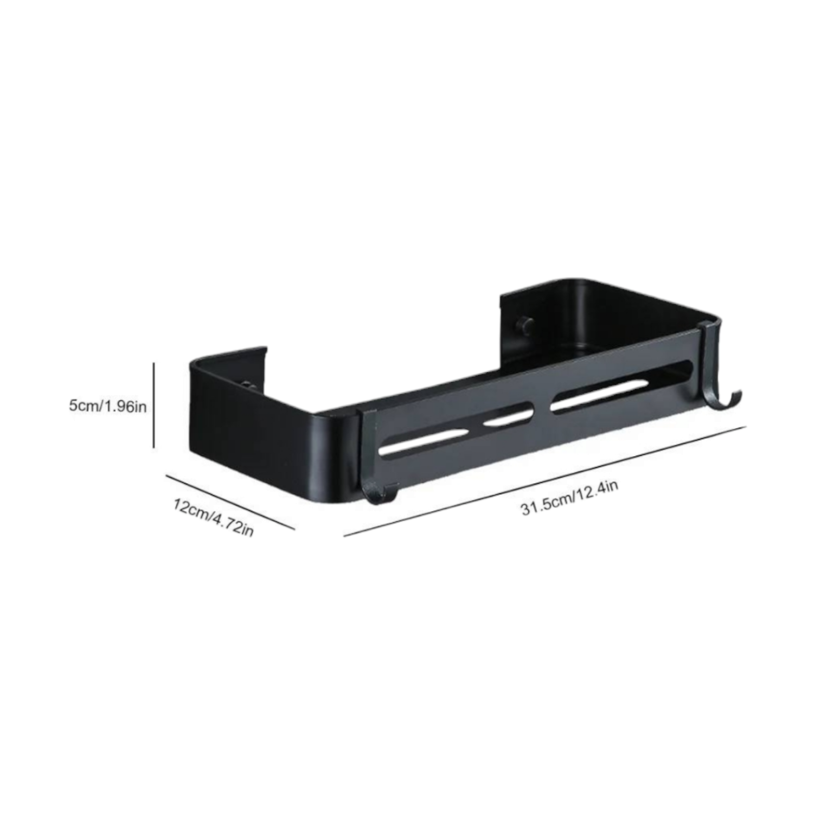 Рафт за баня,  Черен POLKA002(AR880052)