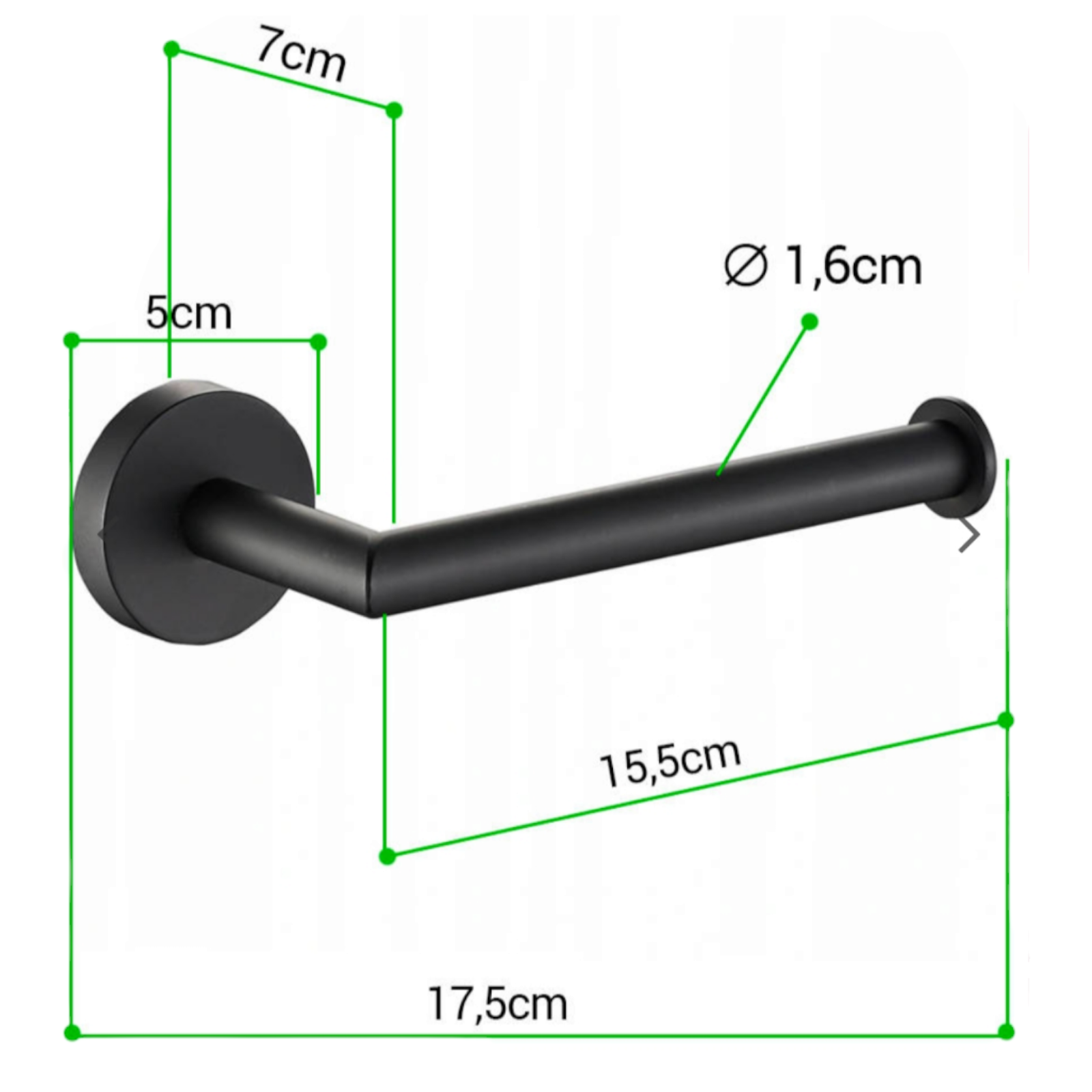 Поставка за тоалетна хартия UC-17706B