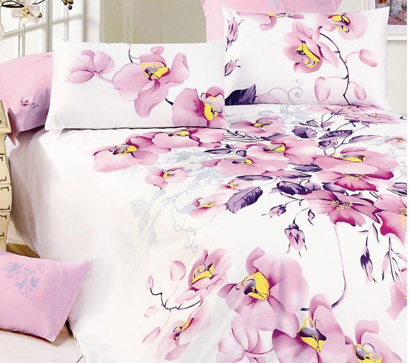 Cпален комплект памучен сатен/Le Vele Elche Classic Bed Set