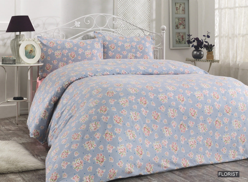 Спален комплект бархет FLORIST